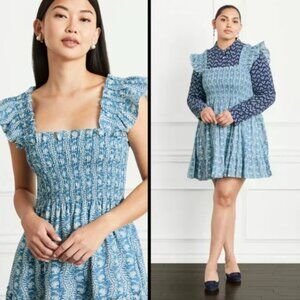 Hill House Blue Mini Dress NWT XL